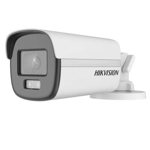 Hikvision ColorVu DS-2CE12DF0T-F 2 Megapixel Full HD Surveillance Camera - Colour - Bullet - 40 m Colour Night Vision - 1920 x 1080 - 3.60 mm Fixed Lens - CMOS - Junction Box Mount - IP67 - Water Resistant, Dust Resistant